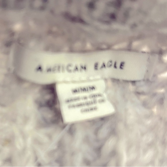 American Eagle Knit Long Sleeve Sweater Medium - Picture 10 of 10
